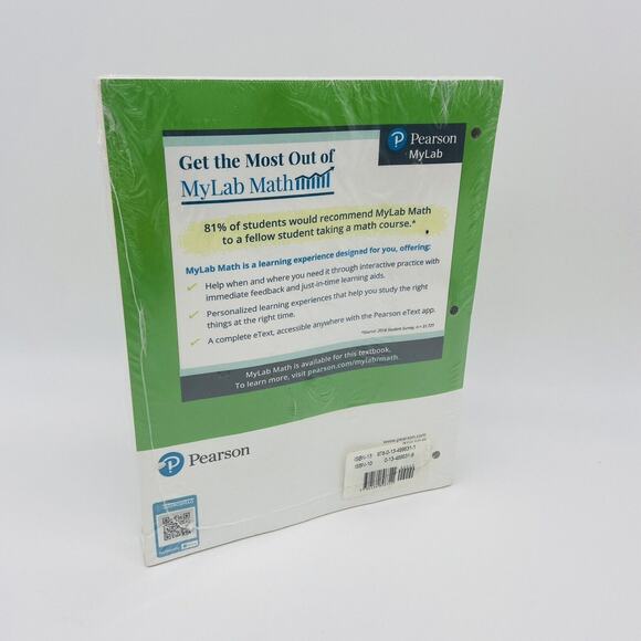 NEW/SEALED Intermediate Algebra, Loose-Leaf 13th Edition Lial/Hornsby/McGinnis - Picture 2 of 4